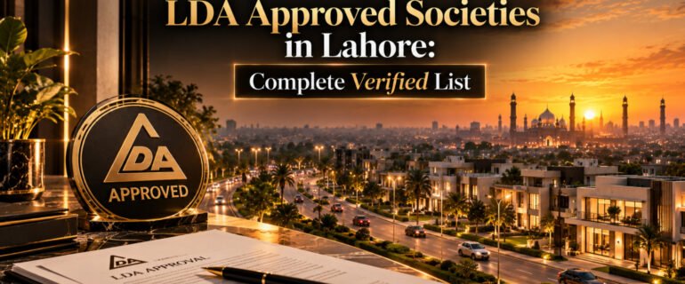 lda approved societies lahore LDA approved societies in Lahore - complete verified list 2026