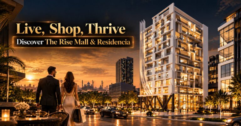 Rise Mall & Residencia, Main Raiwind Road Lahore - apartments, shops and amenities