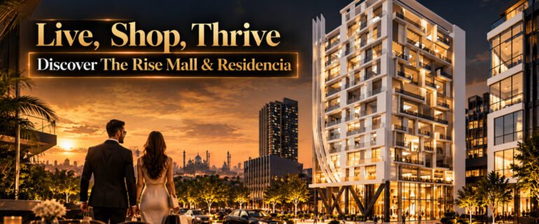 live shop thrive discover the rise mall residencia Rise Mall & Residencia, Main Raiwind Road Lahore - apartments, shops and amenities