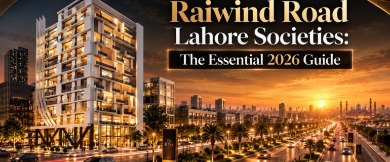 Raiwind Road Lahore societies guide 2026 - Rise Mall & Residencia on Main Raiwind Road