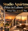 Studio apartment price in Lahore 2026 - studio apartments at Rise Mall & Residencia, Main Raiwind Road