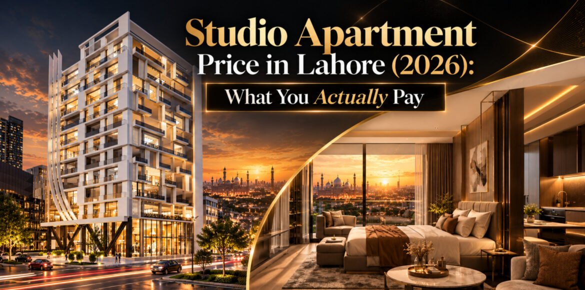 Studio apartment price in Lahore 2026 - studio apartments at Rise Mall & Residencia, Main Raiwind Road
